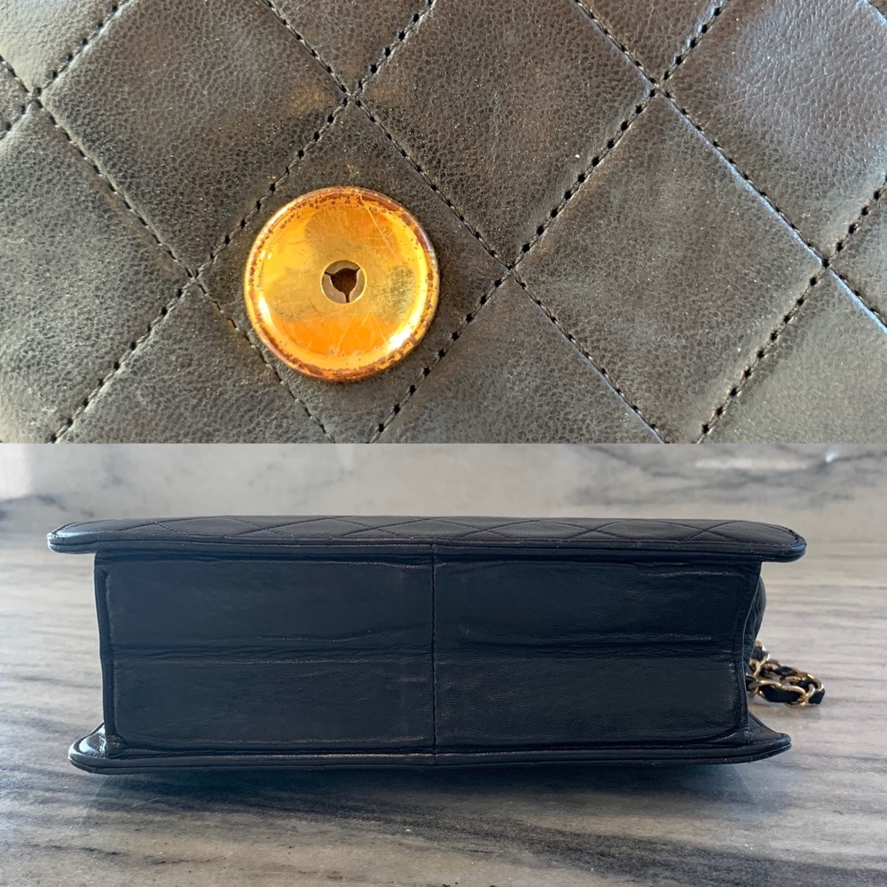 🛑SOLD🛑Chanel classic single flap bag - vintage - Picture 6 of 8